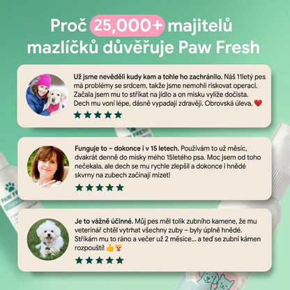 Dentaclean Sprej - Paw Fresh